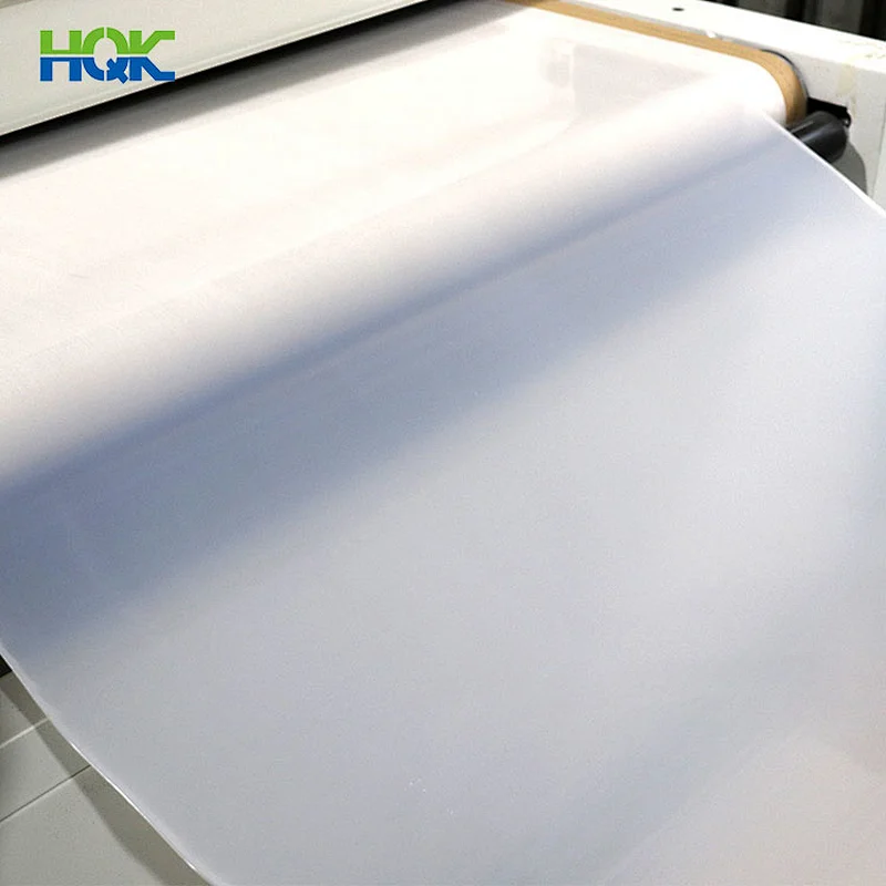 Custom different size and color both side and single side matt surface silicone Rubber Sheet