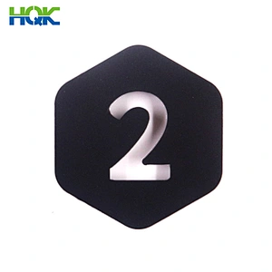 Customized car part small head shaped electronic silicone buffer light cover