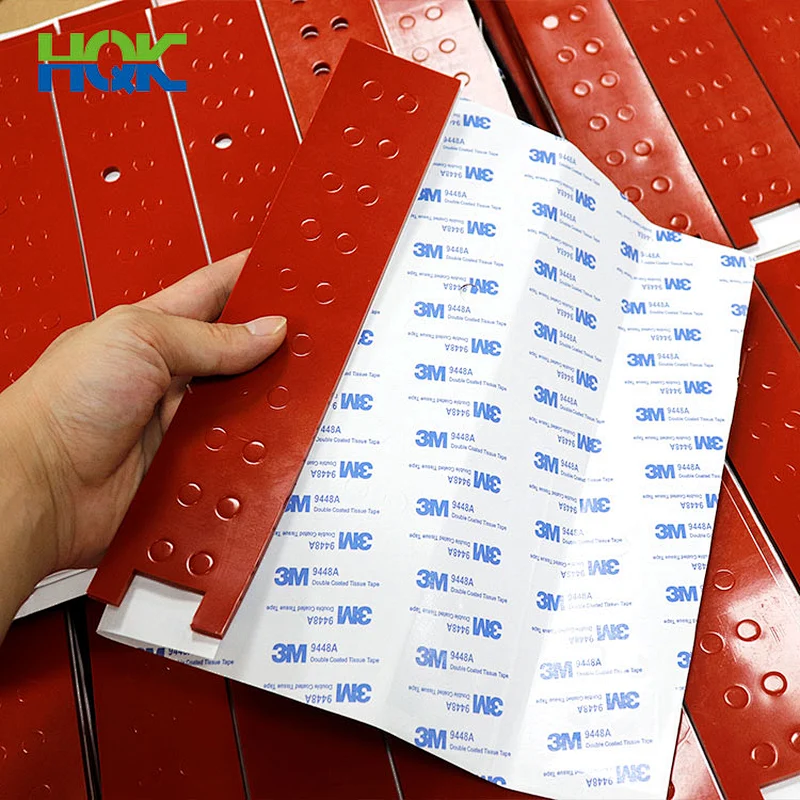 Die Cut  Adhesive Tape Silicone Rubber Anti Slip Pad Sticky Pads/Strip/Circles