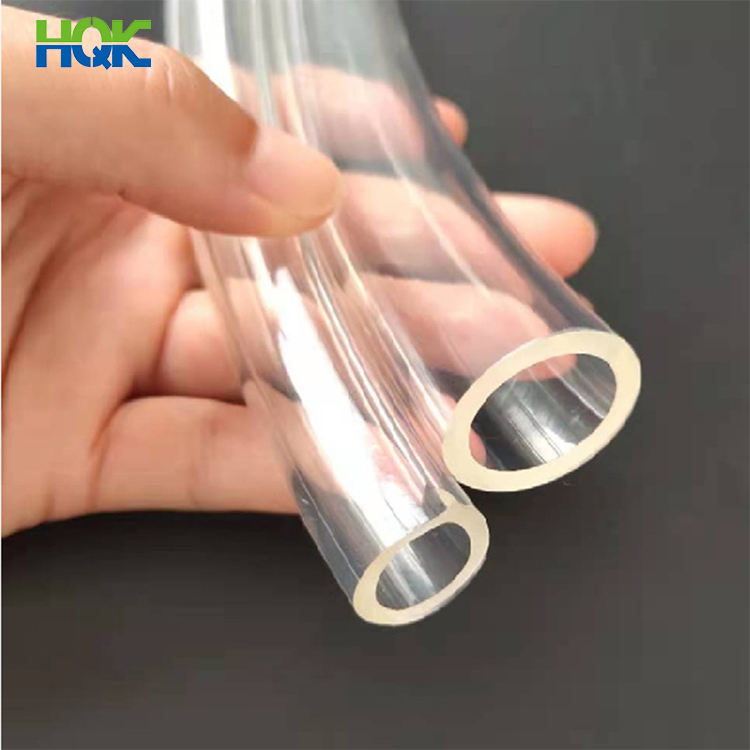 Tube en vinyle transparent en plastique transparent de haute qualité en PVC