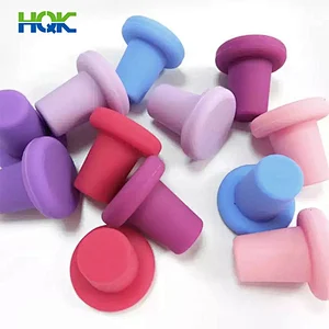 high quality silicone rubber stopper/silicone cap/silicone plug