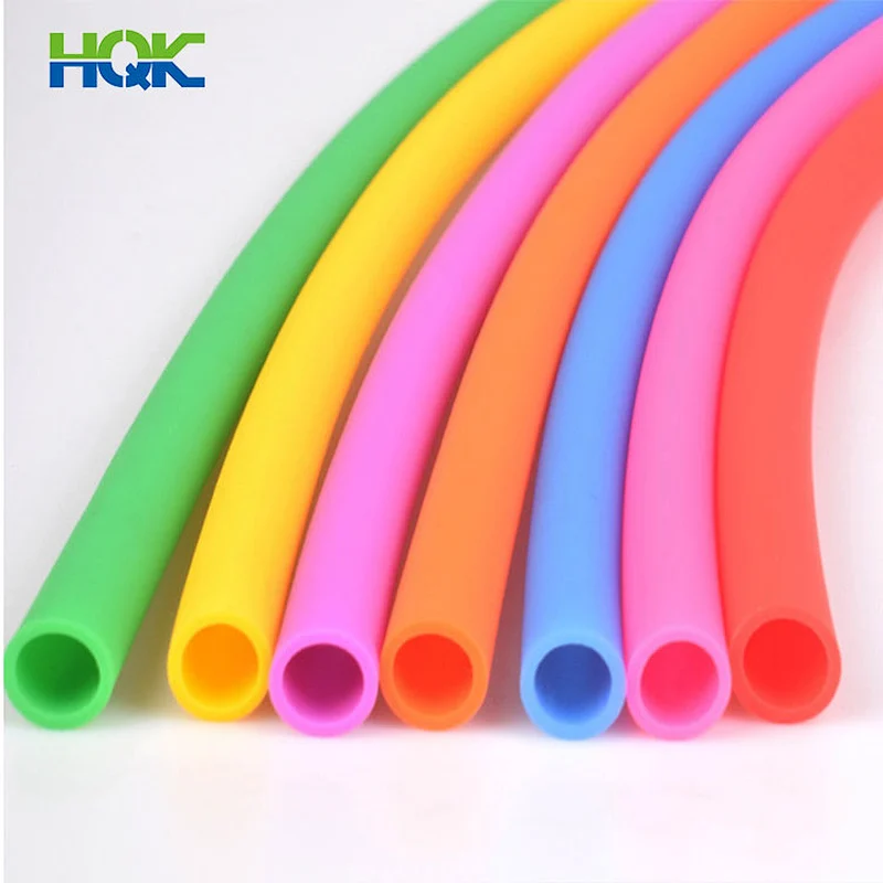 tube en silicone résistant aux hautes températures tuyau transparent givré tube en silicone fini mat