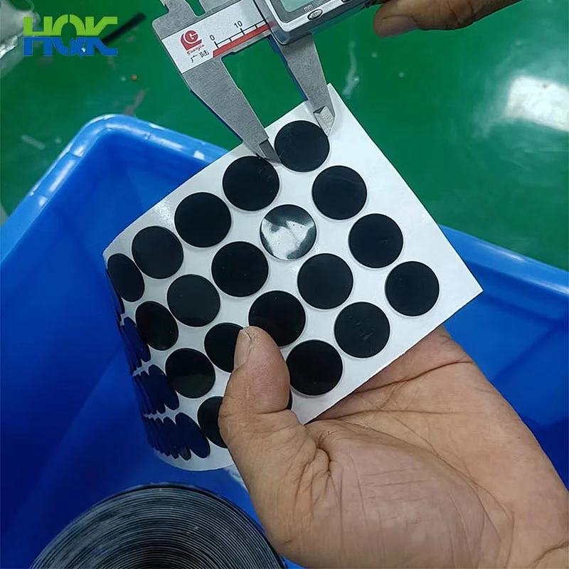 Factory Custom Die-cut high-viscosity rubber pad eva adhesive foam foot pad gasket