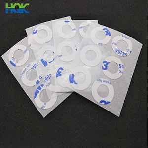 Custom 3m adhesive sticky shockproof silicone rubber o-ring gasket