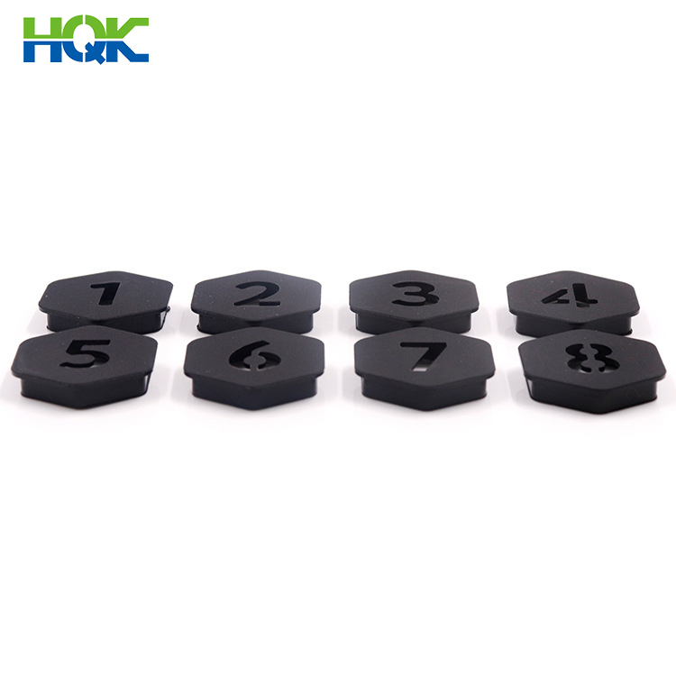 Customized car part small head shaped electronic silicone buffer light cover