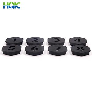 Customized car part small head shaped electronic silicone buffer light cover