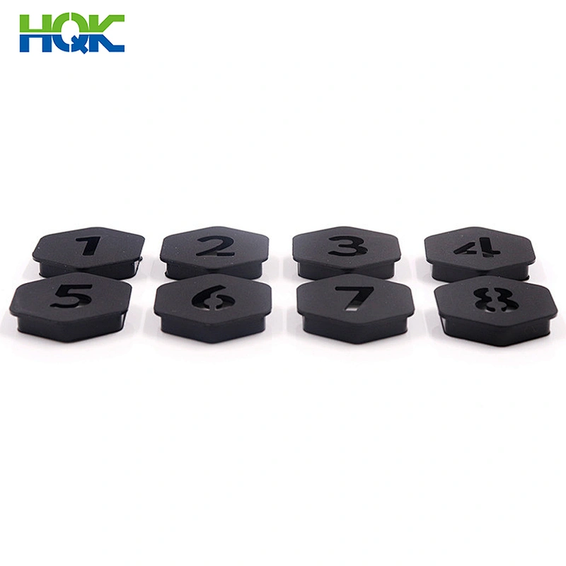 Customized car part small head shaped electronic silicone buffer light cover