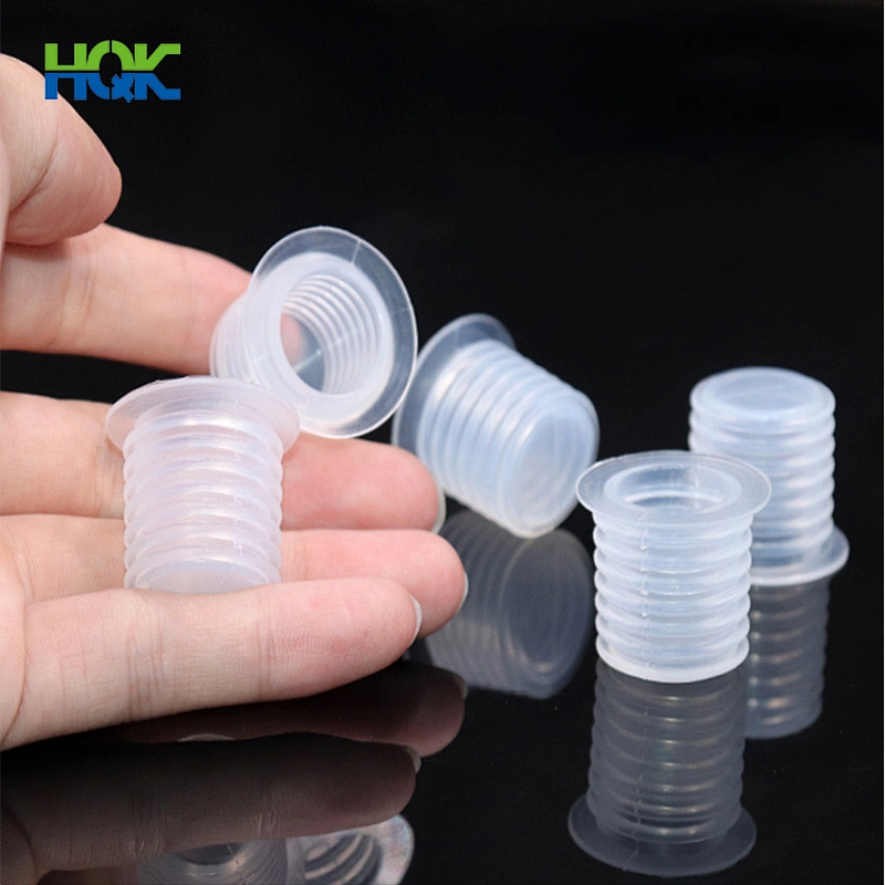 Manufacturers wholesale supply led silicone light cover T-type silicone rubber protective grommet