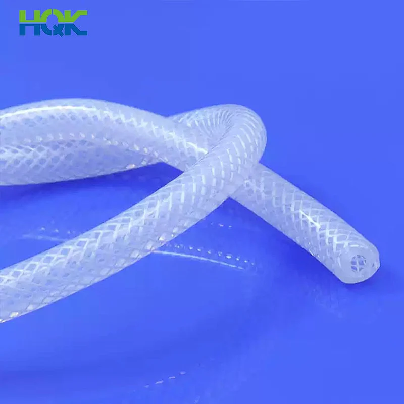 Silicone rubber air hose flexibl reinforced silicone rubber tube supplier