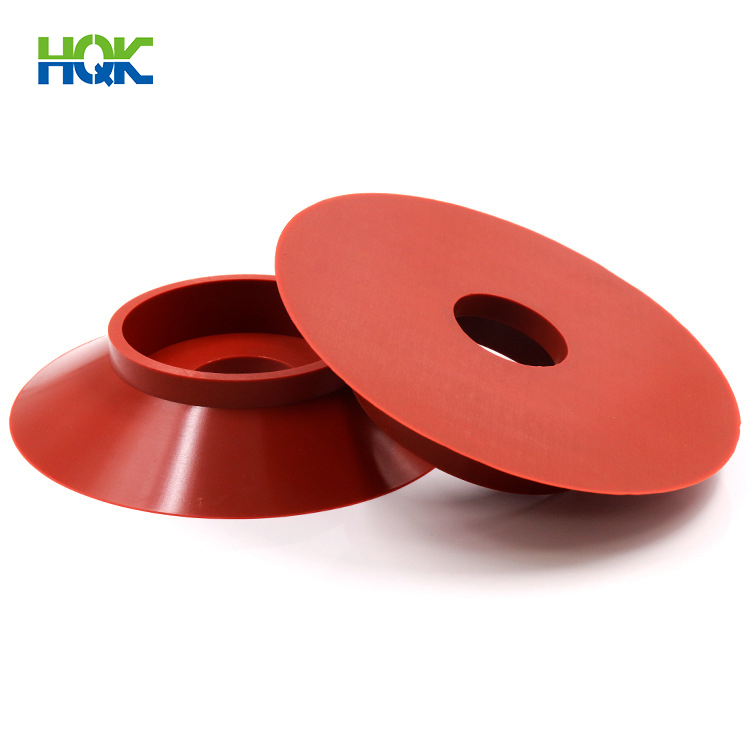 Custom different Shape Silicone Rubber Sucker, Suction Rubber Cup