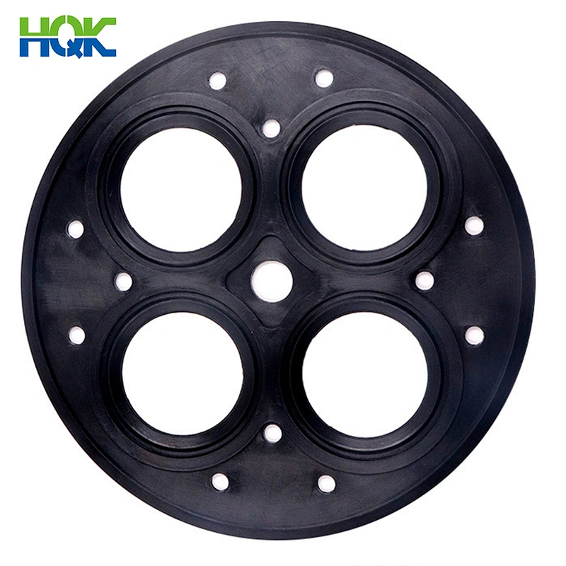 Customized factory different shape silicone rubber pad die-cutting rubber gasket