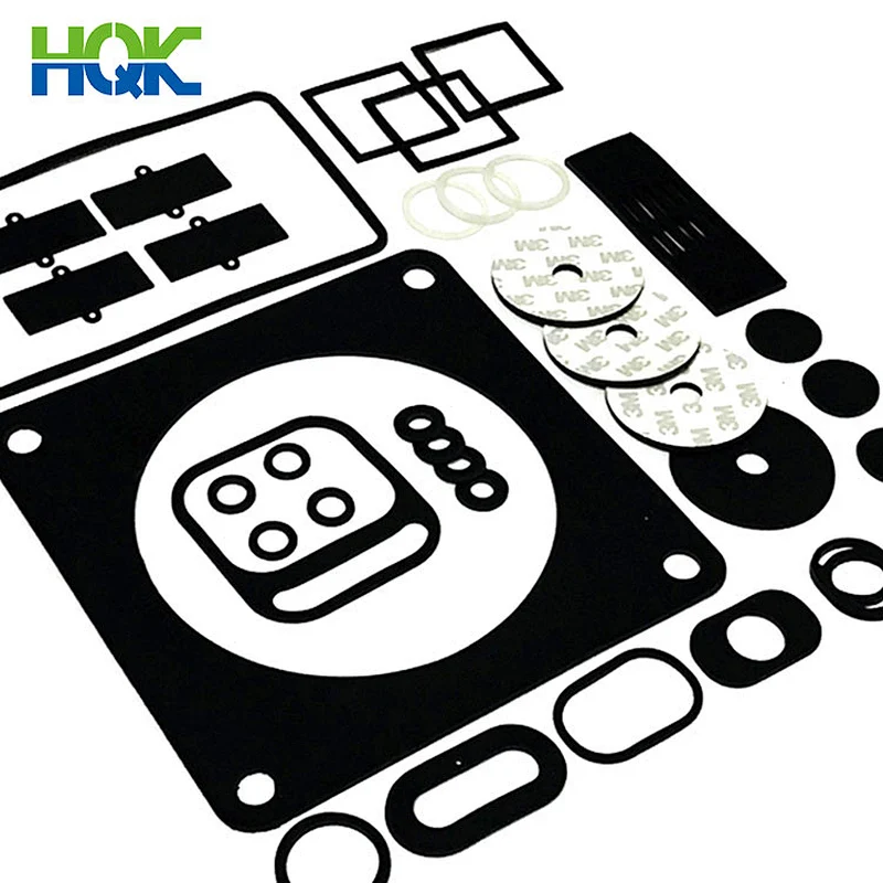 Dongguan Factory Custom Die Cut Mold self adhesive Silicone Rubber Pad Sheet Strips