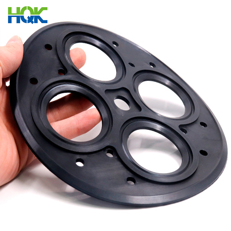 Customized factory different shape silicone rubber pad die-cutting rubber gasket