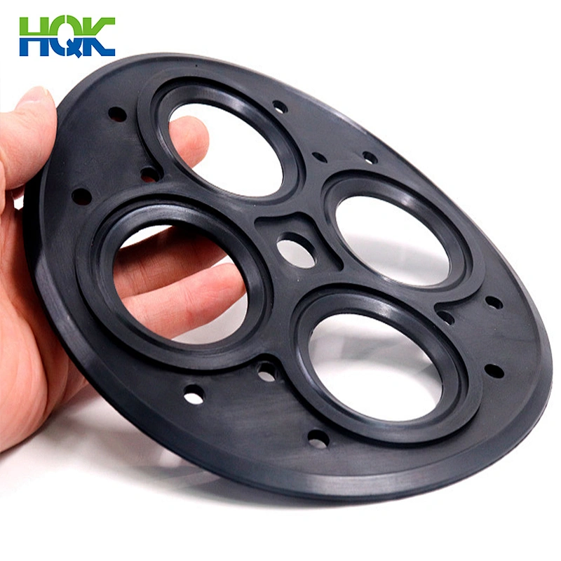 Customized factory different shape silicone rubber pad die-cutting rubber gasket