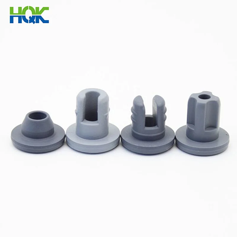high quality 13mm Medical Brominated Rubber Stopper silicone Plug