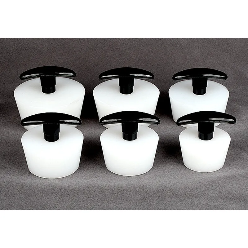 Custom molded bathtub water bottle rubber sink stopper