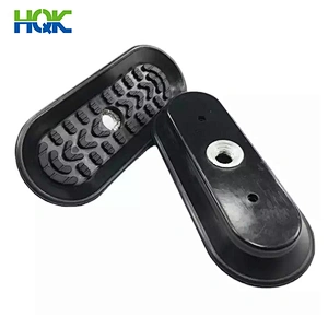 Factory custom oil resistant oval rubber vacuum suction cups