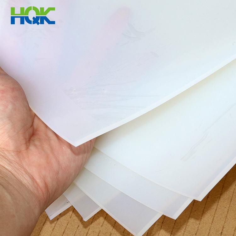 Wearing resistance good quality non-toxic silicon gel elastic silicone rubber sheet