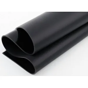 Custom different size and color both side and single side matt surface silicone Rubber Sheet