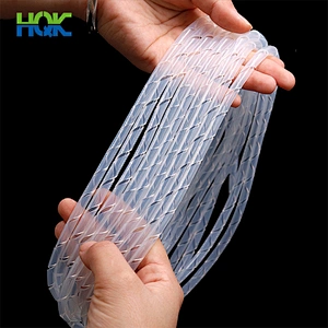 High temperature resistant coil tube silicone wire tube winding flame retardant network cable protective tube