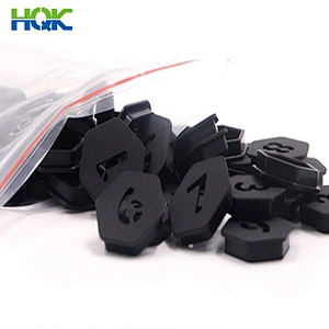 Customized car part small head shaped electronic silicone buffer light cover