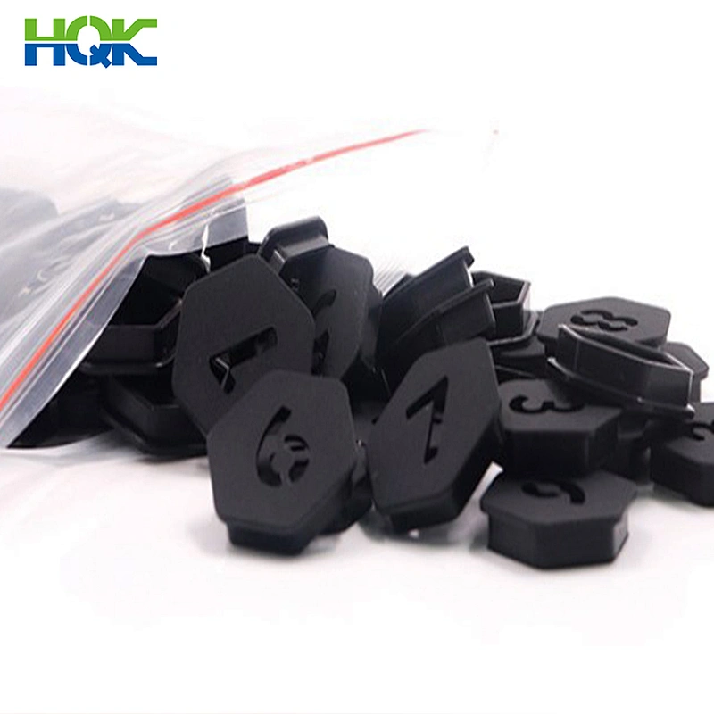 Customized car part small head shaped electronic silicone buffer light cover