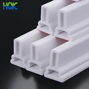 Custom silicone rubber seal strip high temperature resistance reusable different special-shaped silicone tube strip