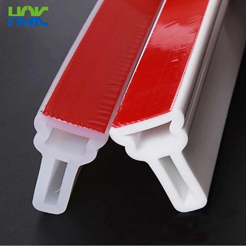 Custom silicone rubber seal strip high temperature resistance reusable different special-shaped silicone tube strip