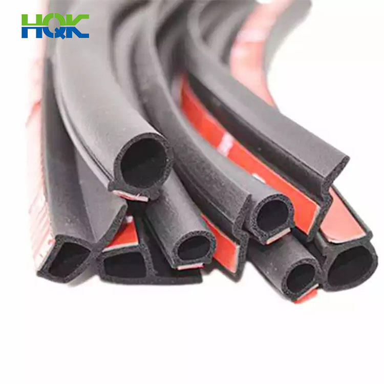 High quality foam rubber strip Car Waterproof extruded epdm Rubber Seal Strip