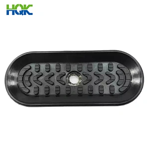 Factory custom oil resistant oval rubber vacuum suction cups