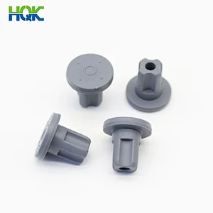 high quality 13mm Medical Brominated Rubber Stopper silicone Plug