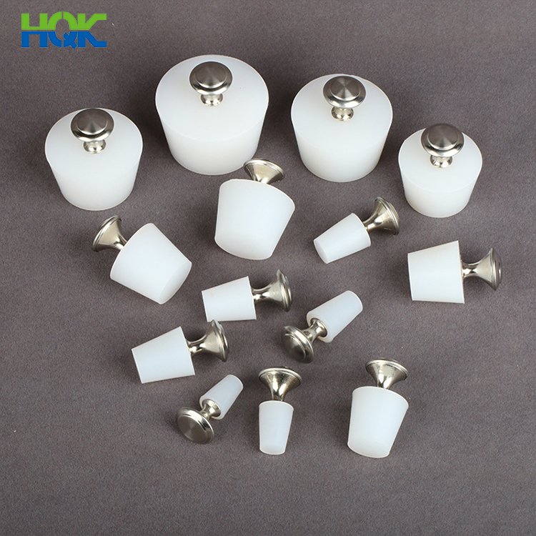 Custom molded bathtub water bottle rubber sink stopper