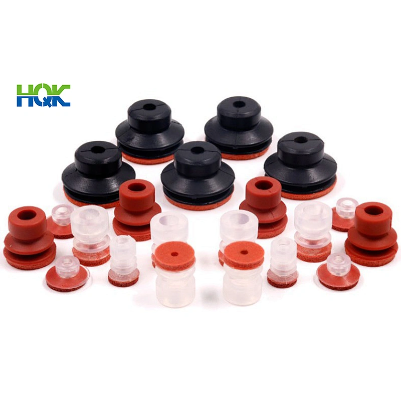 High temperature rough surface rubber sponge vacuum sucker silicone sponge sucker industrial sucker