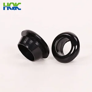 Bouchons d'œillets de tuyau en caoutchouc de silicone transparent moulés sur mesure