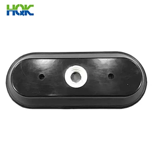 Factory custom oil resistant oval rubber vacuum suction cups