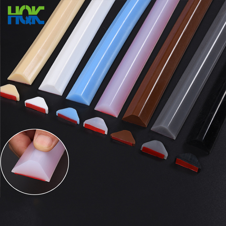Custom silicone rubber seal strip high temperature resistance reusable different special-shaped silicone tube strip