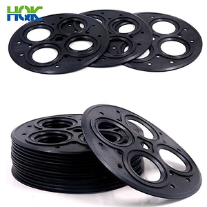 Customized factory different shape silicone rubber pad die-cutting rubber gasket