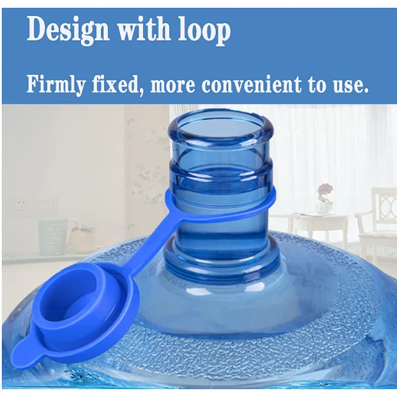 5 Gallon Water Jug Cap Silicone Leak and Spill Resistant Replacement Caps Plug