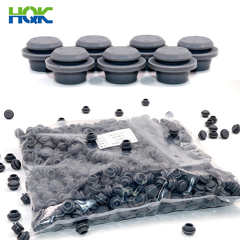 Customized electrical and electronic shaped round rubber gaskets NBR rubber plugs