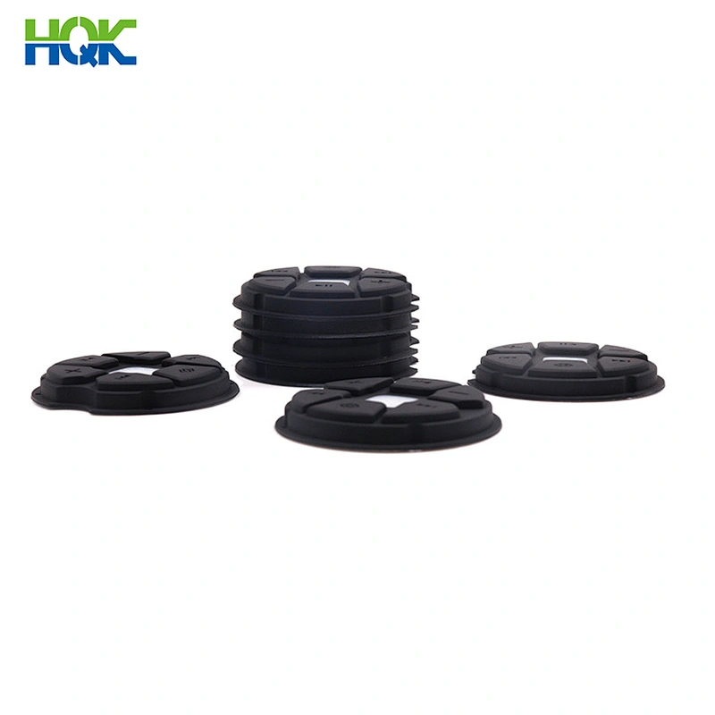 Customized Conductive Silicone Keys Single Rubber Button for Remote Controller