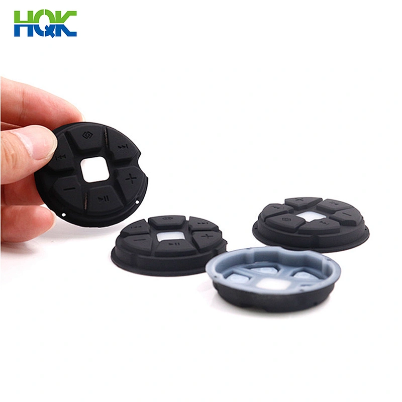 Customized Conductive Silicone Keys Single Rubber Button for Remote Controller