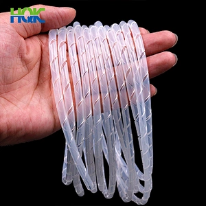 High temperature resistant coil tube silicone wire tube winding flame retardant network cable protective tube