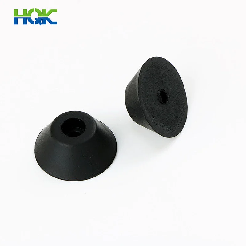 Shock-absorbing environmental protection rubber feet with gaskets for furniture