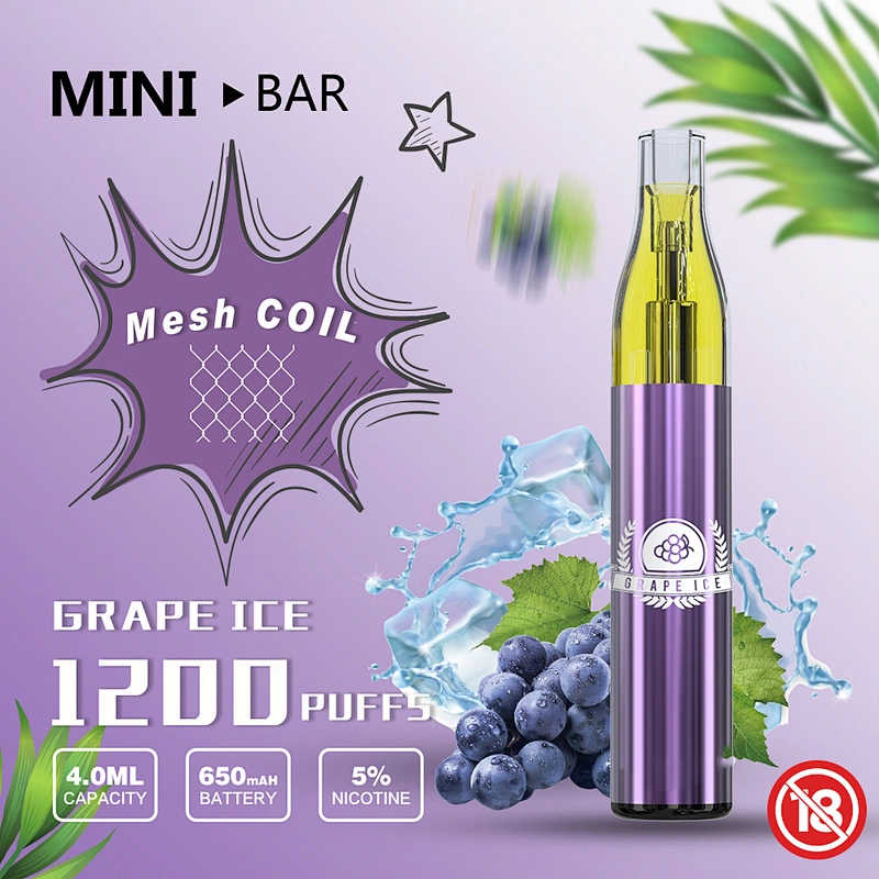 MINI BAR Disposable vape pen 1200 Puffs