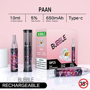 BUBBLE Rechargeable Disposable Vape Pod 4000 Puffs