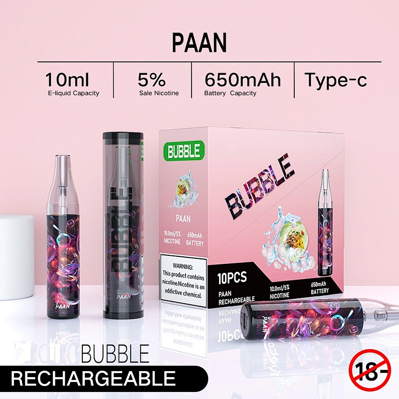 BUBBLE Rechargeable Disposable Vape Pod 4000 Puffs