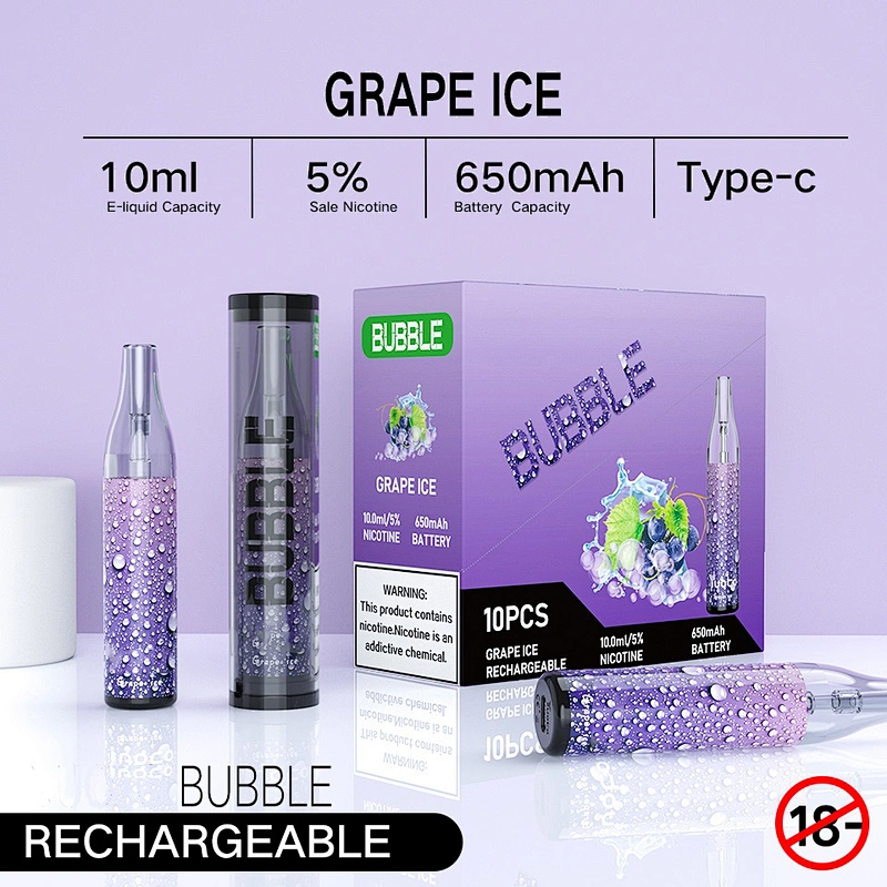 BUBBLE Rechargeable Disposable Vape Pod 4000 Puffs