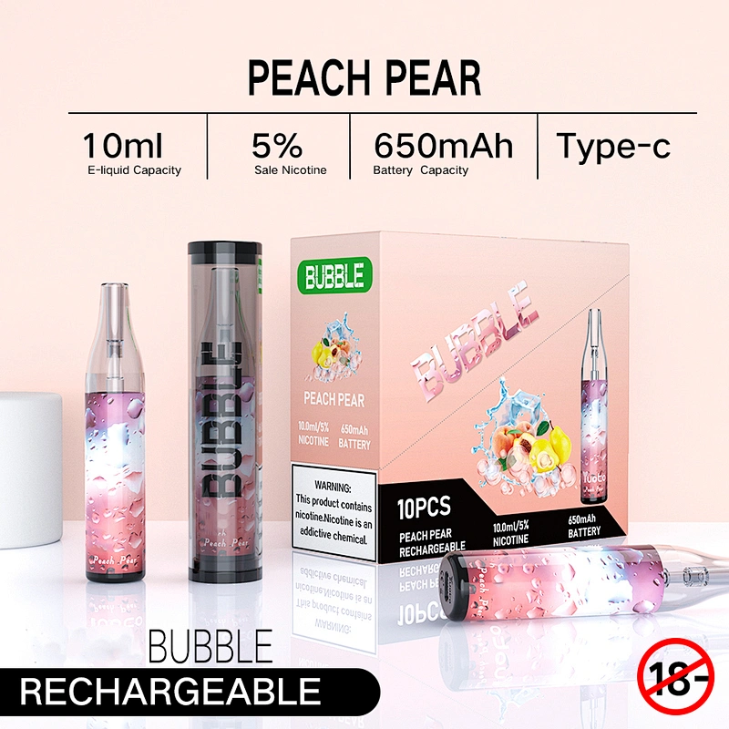 BUBBLE Rechargeable Disposable Vape Pod 4000 Puffs