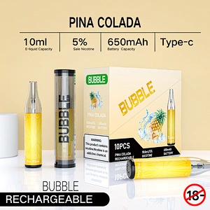 BUBBLE Rechargeable Disposable Vape Pod 4000 Puffs