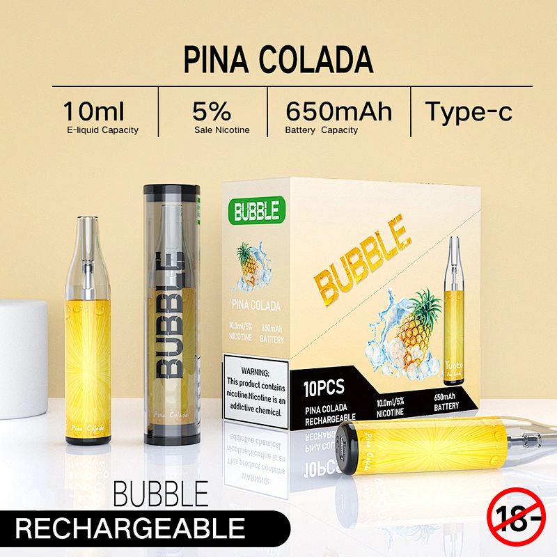 BUBBLE Rechargeable Disposable Vape Pod 4000 Puffs